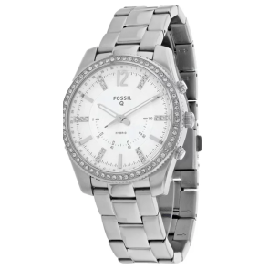 Correa de reloj Fossil FTW5015 Acero inoxidable Gris 18mm